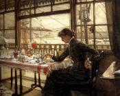 Room Overlooking the Harbour - 詹姆斯·蒂索